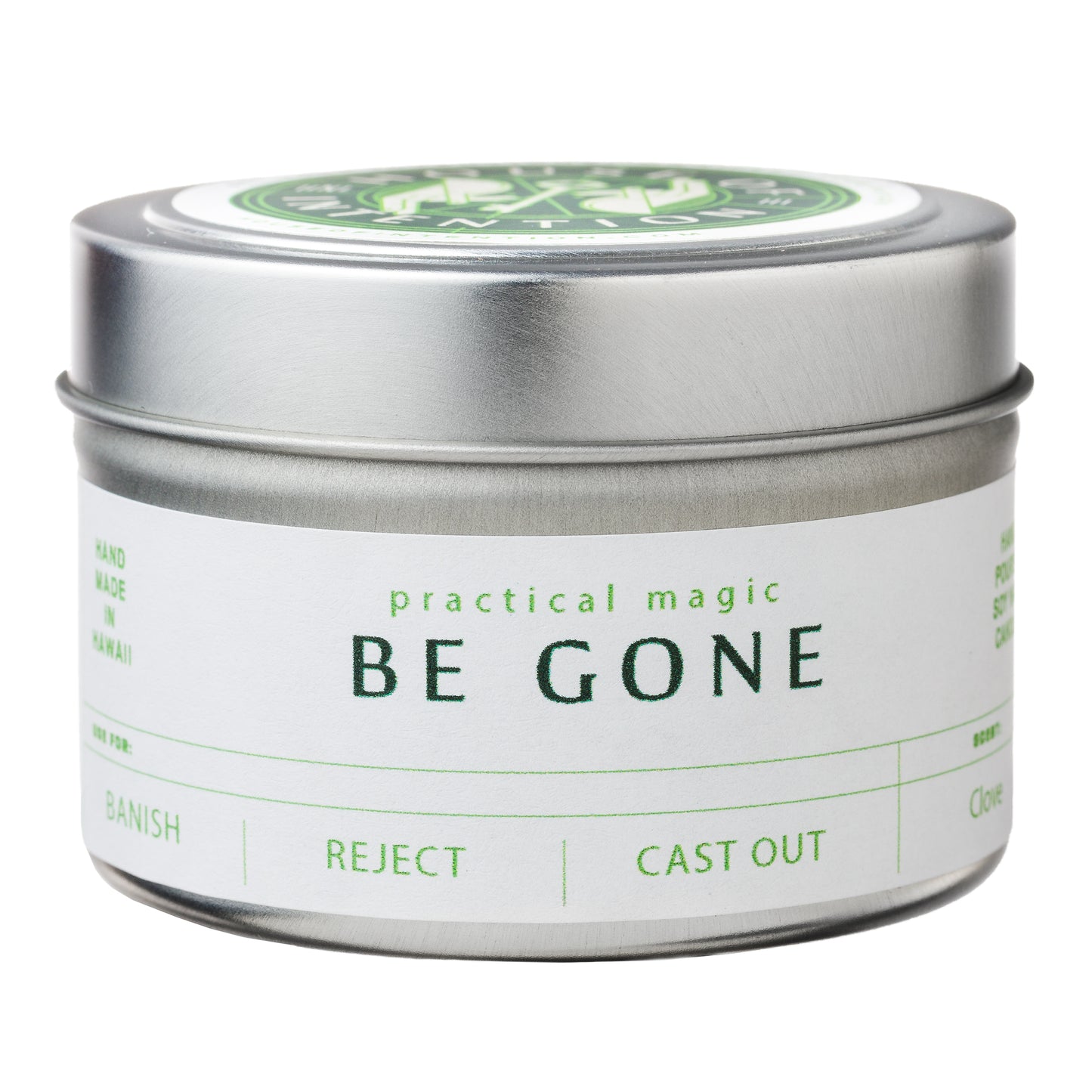 BE GONE Intention Candle