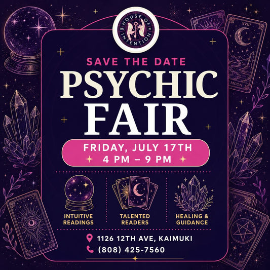 Psychic Fair July 17th 4p to 9p