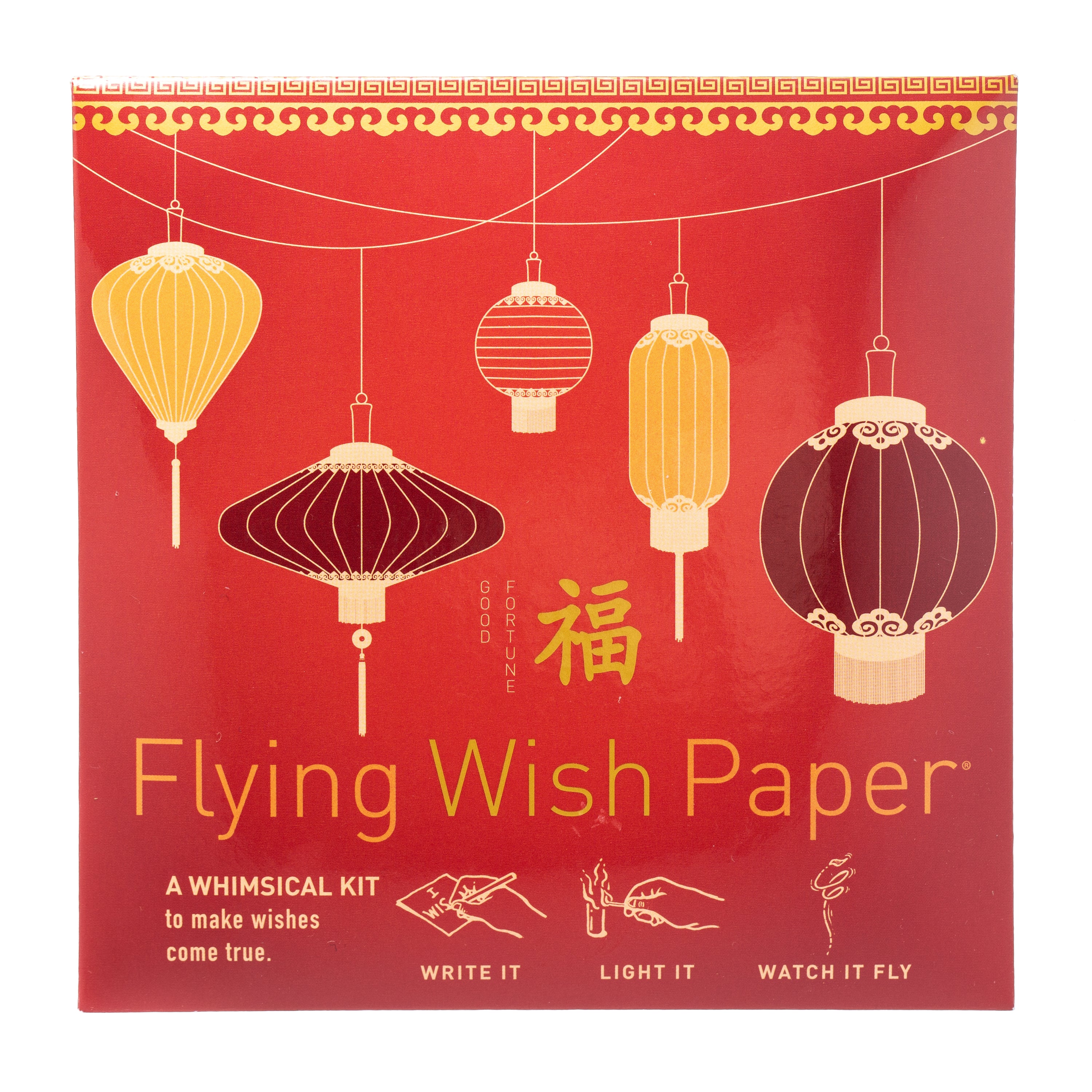 Flying Wish Paper Feng Shui Good Fortune Red – ALOHA ELIXIR