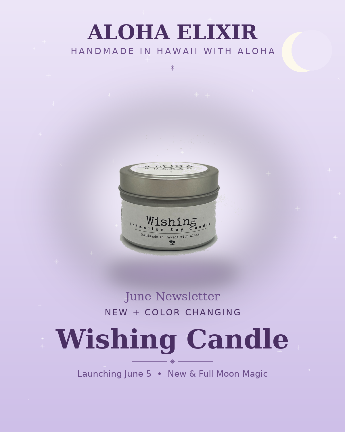 Pre Order Wishing candle ships June 5th